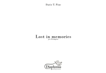 Lost in memories [DIGITALE]